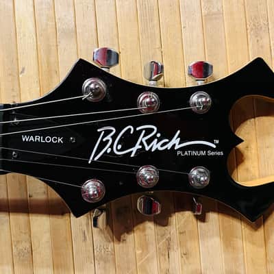 BC Rich Platinum Series Warlock w/ Widow Headstock Korea image 8