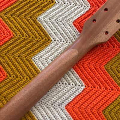 Solid Body Guitar Kit - Maple Cap Mahogany Body and Neck! - image 9