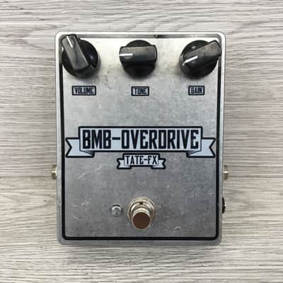 Tate-FX BMB Overdrive Pedal Brexit Means Brexit Silver Metal image 1