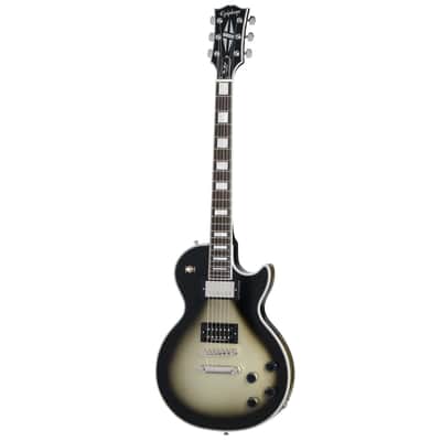 Epiphone Adam Jones 1979 Les Paul Custom Guitar - Antique Silverburst image 2