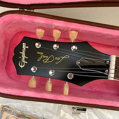 NEW Epiphone 1959 Les Paul Standard Outfit 2020 Aged Dark Burst Limited Edition Case JUMBO LARGE FRETS_23 image 3