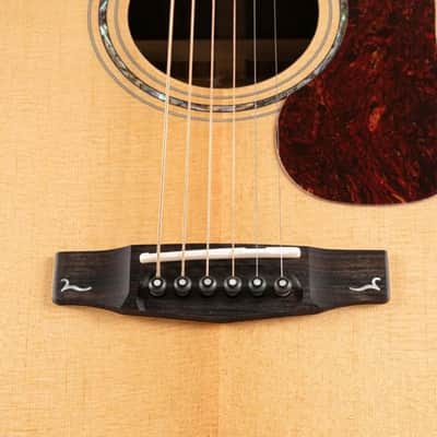 Cort Gold Series Gold-OC6 Bocote Acoustic-Electric Guitar w/ Solid Sitka Spruce Top, Bocote Back & Sides, Fishman Flex Electronics, Natural Glossy w/ Case, See Video, Mint Condition image 7