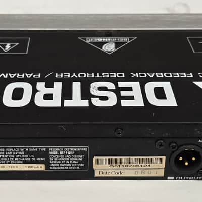 Behringer DSP1124P Feedback Destroyer Pro Parametric EQ & Suppressor Tested image 6