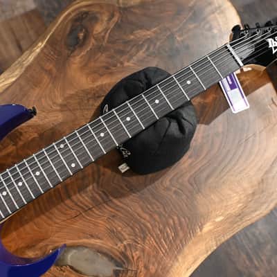 Ibanez GRG7221QA-TBB Transparent Blue Burst 7-String #162 image 19