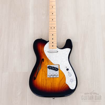 2024 Fender Heritage ‘60s Telecaster Thinline Sunburst Lacquer, Ash Body w/ Hangtags, Japan MIJ image 2