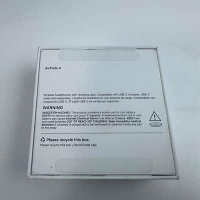 Apple AirPods 4 A3053 Wireless Earbuds with USB-C Charging Case image 2
