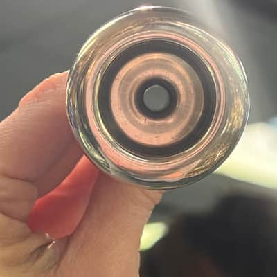 VINTAGE Vincent Bach Corp. 22D 19 Screw Rim Trombone Mouthpiece image 9
