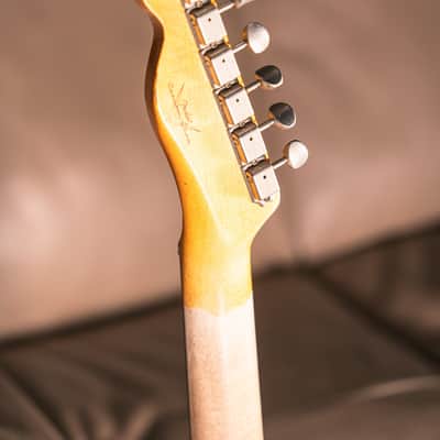 Fender Custom Shop '63 Telecaster Relic in Aged Olympic White image 7