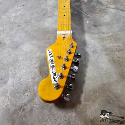 Jack's Guitarcheology "Bed Pan Halen's Frankensh*t" Toilet Seat Electric Guitar (2021 White Relic) image 17