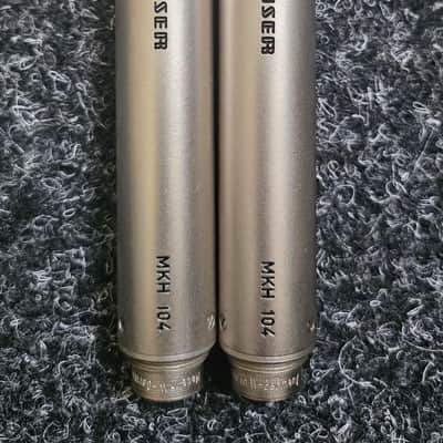 Upadate:raw samples Sennheiser MKH-104 (Pair) Condenser Omnidirectional RF circuitry microphone with original power supply image 9