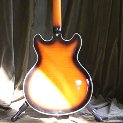 D'Angelico Excel EX-DC/SP Semi-Hollow with Stop-Bar Tailpiece 2010s - Vintage Sunburst with case image 7
