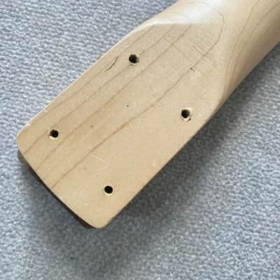 Maple Wood Guitar Neck, 22 Frets Rosewood Fingerboard image 2