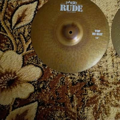 Paiste 14" RUDE Hi-Hat Cymbals (Pair) image 3