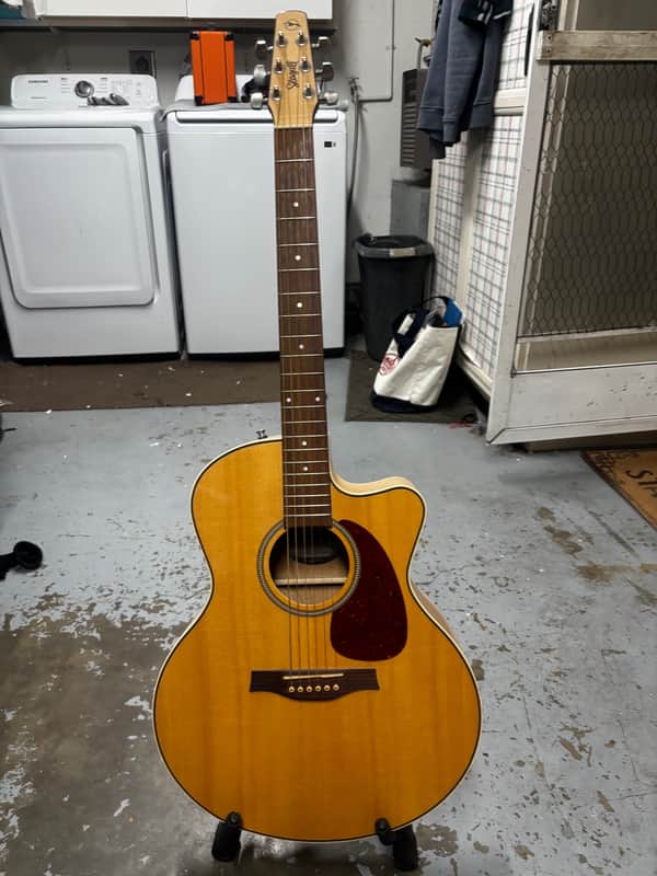 Seagull Performer CW Mini Jumbo QI 2010s - Natural image 1