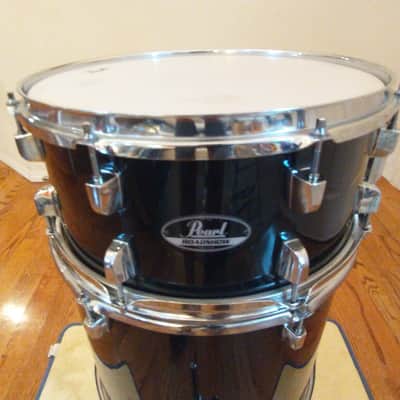 Pearl Roadshow extra deep 14 x 6.5 inch snare drum gloss black excellent condition image 1