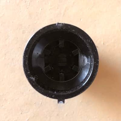 (6) Fender Black Pointer Amp Knobs Sidekick Style image 2