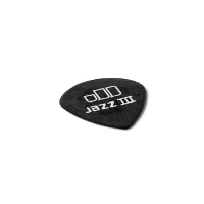 Dunlop Tortex Pitch Jazz Picks 0.50 12-Pack, black - Set of Picks image 1