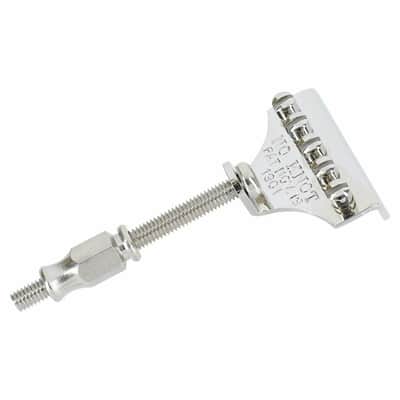 NEW No-Knot Style Banjo Tailpiece Made in Japan - NICKEL image 2