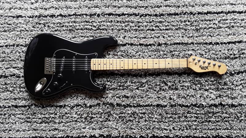 Kaman GTX 18 Stratocaster Black (Brand New Strings) | Reverb