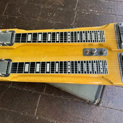 Rickenbacker DW-12 6-String Double-Neck Console Steel Guitar 1955 - 1966 - Blonde image 10