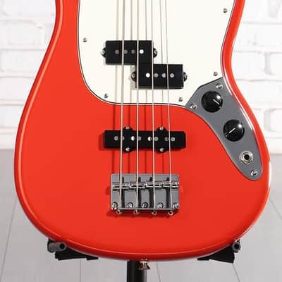 Fender Player II Mustang Bass PJ - Coral Red with Rosewood Fingerboard (MustBsP2RCRd1) image 3