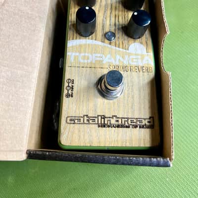 Catalin Bread Topanga Reverb Pedal - Limited Edition “Woody” Finish image 10