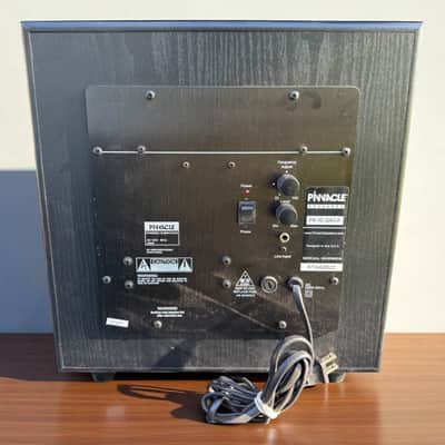 Pinnacle PK ID QACA Subwoofer 10" Powered Sub Home Theater Bass Audio Black image 5
