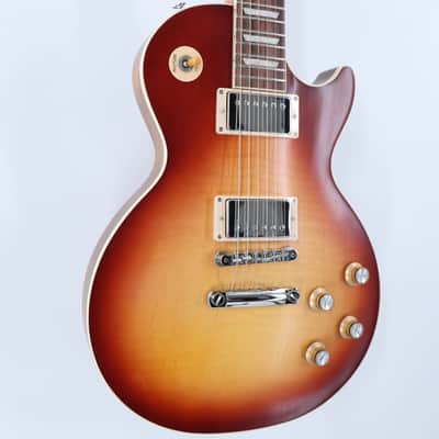 Gibson Les Paul Standard 60s Faded Guitar w/ Hardshell Case - Vintage Bourbon Burst image 3