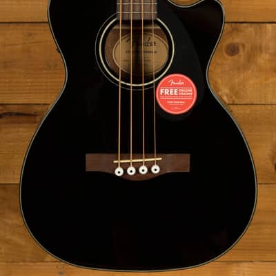 Fender CB-60SCE Bass - Walnut - Black w/Fishman CD image 1