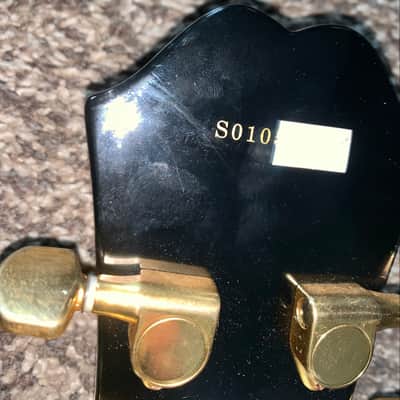 Epiphone Chet Atkins sst acoustic electric guitar black and gold fish man electronics tweed gigbag image 9