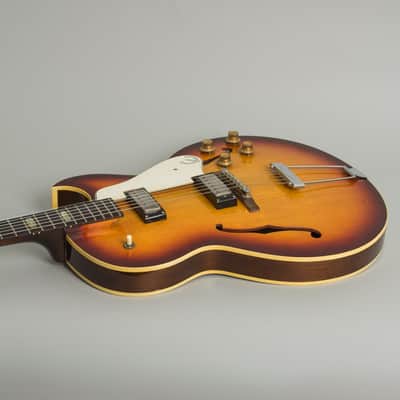 Epiphone E-452TD Sorrento Thinline Hollow Body Electric Guitar (1966), ser. #383789, Reunion Blues gig bag case. image 7