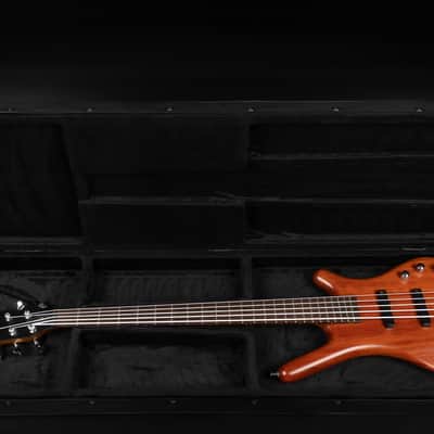 2017 Warwick Teambuilt Pro Series Corvette Bubinga 5A - Natural Transparent | German 5-String Electric Bass Ovangkol Neck Active / Passive Electronics image 24