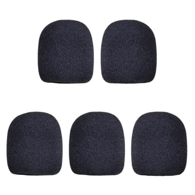 Microphone Windscreen - Black - Fits Shure SM58, Beta 58A & Similar - Instrument Or Vocal Mic Cover image 4