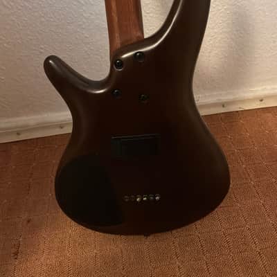 Ibanez SRC6-WNF Bass Workshop Soundgear 2017 Walnut Flat image 9