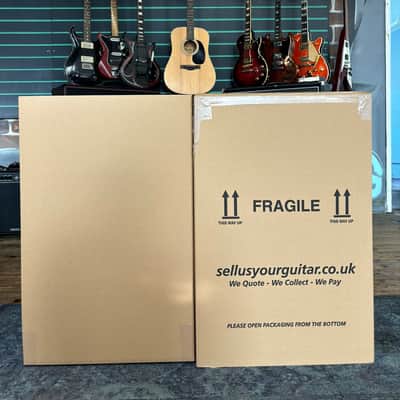 Guitar Shipping Box Packaging with Bubble Wrap - Acoustic or with Large Case image 2