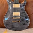 2022 PRS Wood Library McCarty 594 Electric Guitar - Faded Gray Black - Swamp Ash - Flamed Neck - Ebony Fretboard