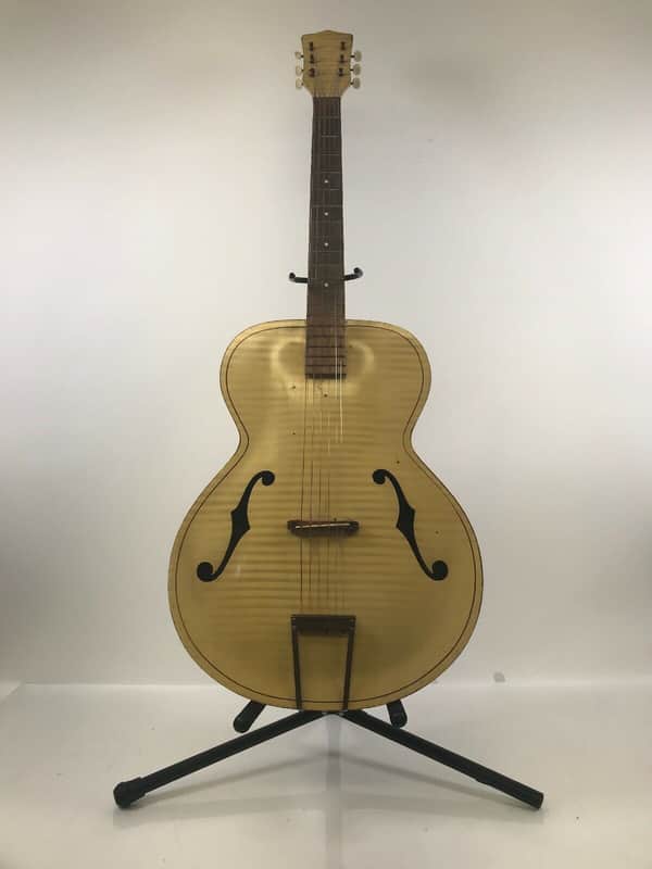 Vintage 1930's Harmony Montery All-Solid Wood Archtop Acoustic Guitar image 1