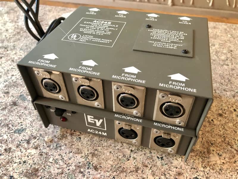 Electro-Voice AC24S 1960’s/1970’s/1980’s Army Green image 1