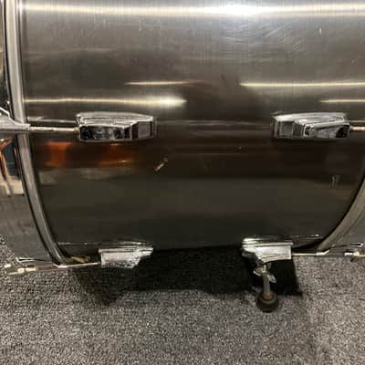 VINTAGE TAMA Swingstar 22x16 bass drum 1980's - Misty Chrome image 4