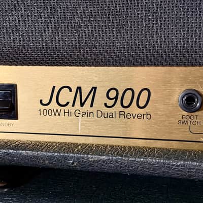 Marshall JCM 900 Model 4100 Hi Gain Dual Reverb 2-Channel 100-Watt Guitar Amp Head 2000 - Serviced image 4