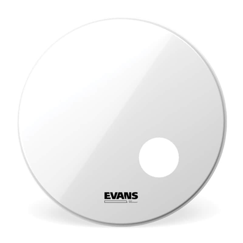 Evans EQ3 White Reso Bass Drum Head - 18" image 1
