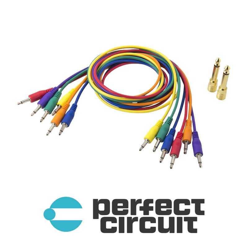 Korg SQ-Cable-6 Patch Cables 6-Pack image 1