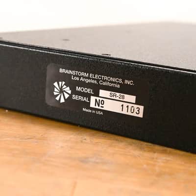 Brainstorm Electronics SR-28 Timecode Distributor/Reshaper (NO PSU) CG01RAM image 6