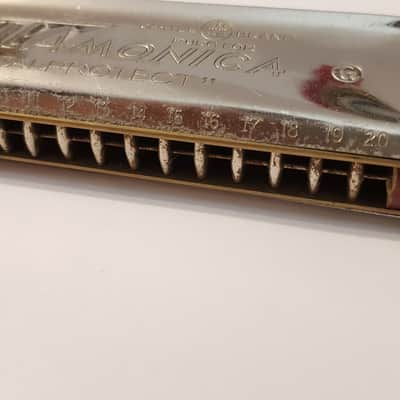 Old Harmonica Johann Schunk Sanitamonica Castle Brand Burg Tor G image 2