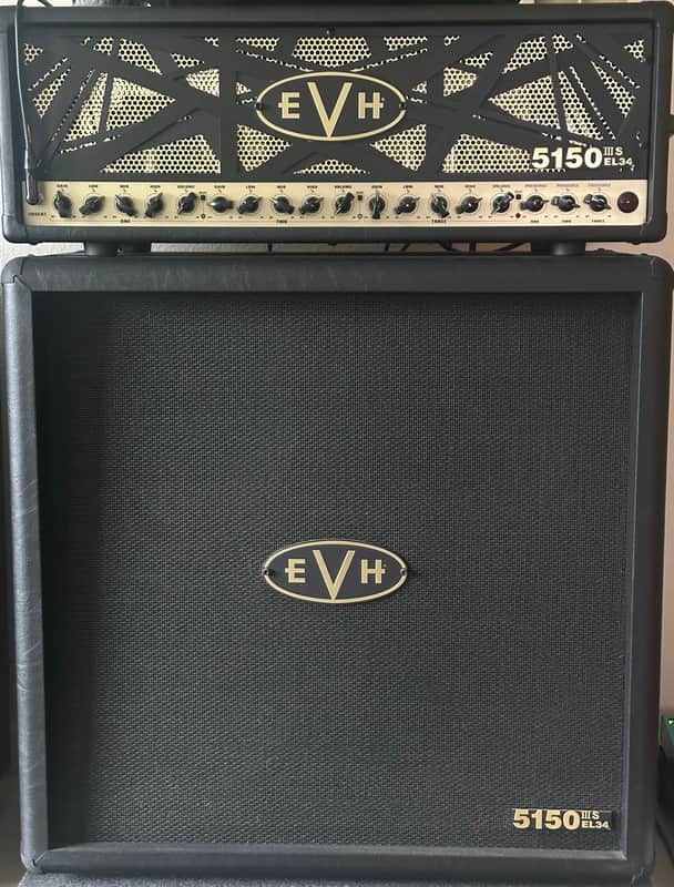 EVH 5150 III S EL34 100W Amp/Cab Half Stack image 1