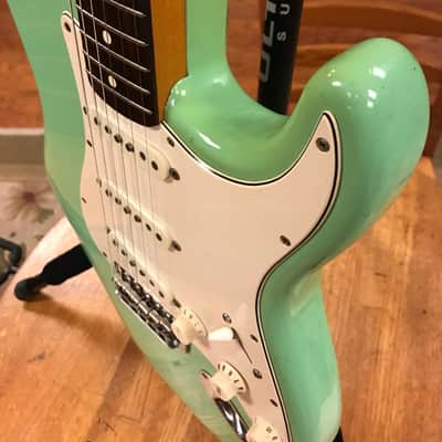 1986 Fender American Vintage '62 Stratocaster Surf Green AVRI image 6