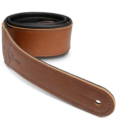 Taylor Guitars Aerial 500 Series Leather Guitar Strap - British Tan image 2