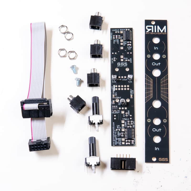 RIM | Dual Attenuverter for Eurorack | Full DIY Kit image 1