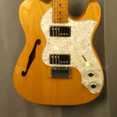 VIDEO- GRECO Telecaster Thinline TE-500 1973 - Ash Nat - Japan Import image 1