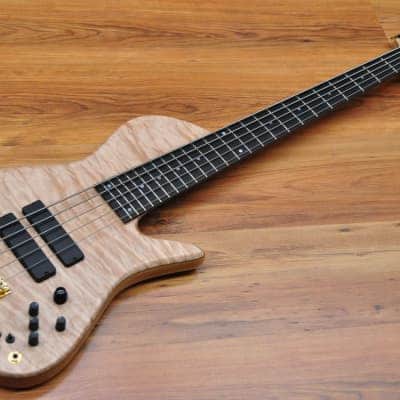Fodera Tom Kennedy Emperor II Quilted Maple image 3